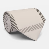 Muster-Retro-Krawatte Krawatte (Gerollt)