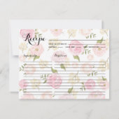 Muster-Rezeptkarte für Whisky-Wasserfarben (Vorderseite)