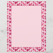 Muster rosa Herzen (Vorderseite)