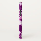 Muster rosa und lila benannte iPhone-Hülle Case-Mate iPhone Hülle (Hinten/Rechts)