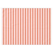 Muster Rosa und Roter Streifen Tischdecke (Vorderseite (Horizontal))
