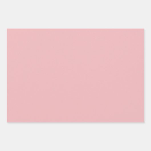 Muster Rosa und Schokolade Geschenkpapier Set (Vorderseite 2)