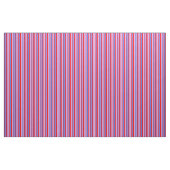 Muster Royal Blue, Red und Pflaumenfarbene Streife Stoff (Fat Quarter (45,7 x 55,9 cm))