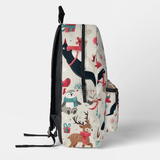 Muster-Rucksack für Arktis Bedruckter Rucksack (Links)