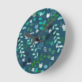 Muster Runde Wanduhr (Winkel)