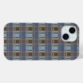 Muster "Rustic Kariert Elegance" Case-Mate iPhone Hülle (Rückseite (Horizontal))