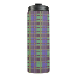 Muster "Rustic Kariert Elegance" Thermosbecher