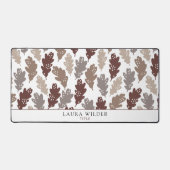 Muster rustikaler Falling-Blätter Schreibtischunterlage (Vorderseite)