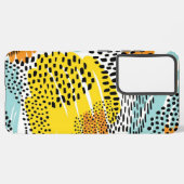 Muster Samsung Galaxy Hülle (Linke Seite)