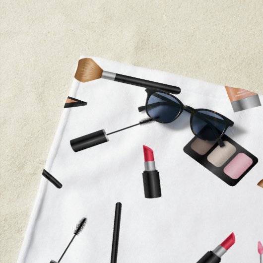 Muster-Scatter mit Individuelle Name Strandtuch (Beispiel)