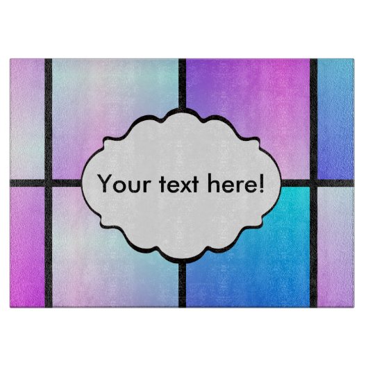 Muster Schneidebrett (Vorderseite)