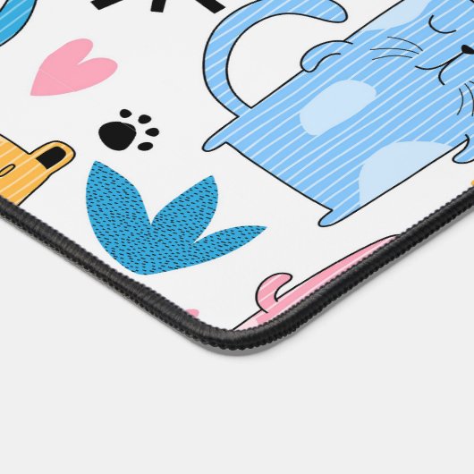 Muster Schreibtischunterlage (Ecke)