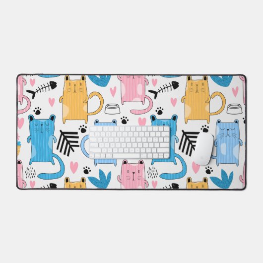 Muster Schreibtischunterlage (Tastatur & Maus)