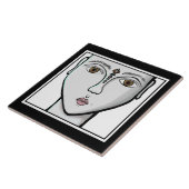 Muster schwarz-weiß fliese (Seite)