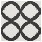 Muster schwarz-weiß geometrische Formen Stoff (Muster)