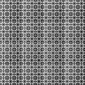 Muster Schwarz-weißer geometrischer Linien nach hi Fliese