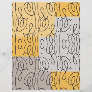 Muster-Scrapbook-Papier drehen