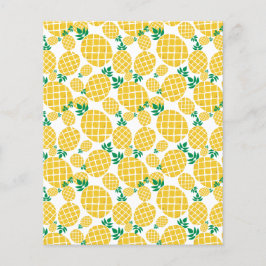 Muster-Scrapbooking für tropische Ananas