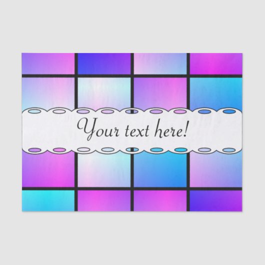 Muster Seidenpapier (Vorderseite)