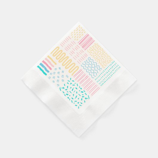 Muster Serviette (Ecke)