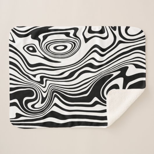 Muster Sherpa Blanket Sherpadecke (Vorderseite (Horizontal))