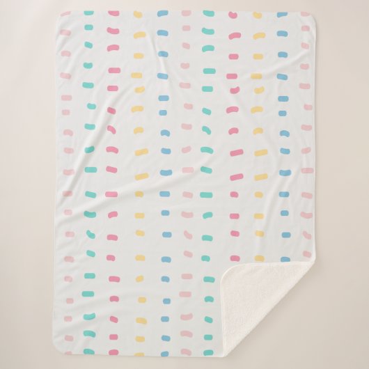 Muster Sherpadecke (Vorderseite)