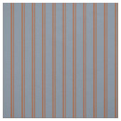 Muster Sienna & Light Slate Gran Streifen Stoff (Muster)