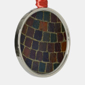 Muster Silbernes Ornament (Rechts)