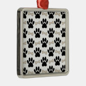 Muster Silbernes Ornament (Rechts)