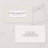 Muster skalieren visitenkarte (Vorne/Hinten)