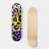 Muster Skateboard (Vorderseite)