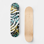 Muster Skateboard (Vorderseite)