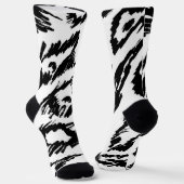 Muster Socken (Gewinkelt)