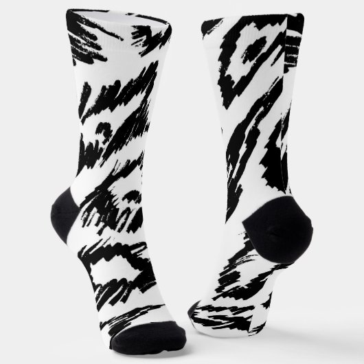 Muster Socken (Gewinkelt)