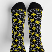 Muster-Socken für Ski Chick Socken (Oben)