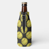 Muster Softball Flaschenkühler (Flasche Rückseite)