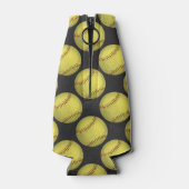 Muster Softball Flaschenkühler (Rückseite)