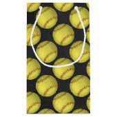 Muster-Softball Kleine Geschenktüte (Rückseite)