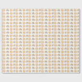 Muster Sonne und Regenbogen Geschenkpapier (Flach)