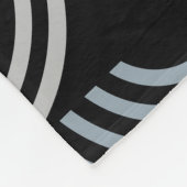 Muster Stilvoll modern - geometrisch Vintag Fleecedecke (Ecke)