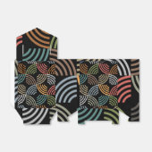 Muster Stilvoll modern - geometrisch Vintag Geschenkschachtel (Ungefaltet)