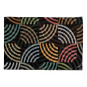 Muster Stilvoll modern - geometrisch Vintag Kissenbezug (Rückseite-Links)