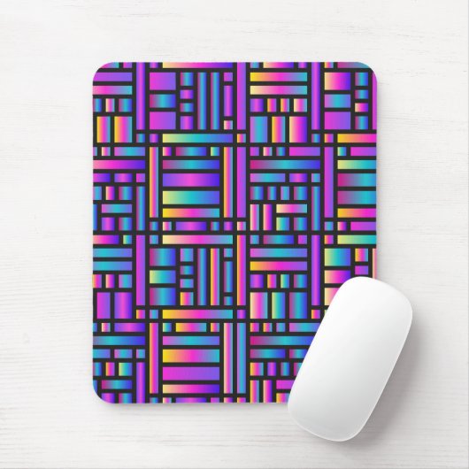 Muster Stilvoll modern - geometrischer Tartan der  Mousepad (Mit Mouse)