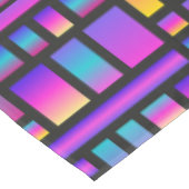 Muster Stilvoll modern - geometrischer Tartan der Tischdecke (Schrägansicht)