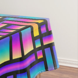 Muster Stilvoll modern - geometrischer Tartan der Tischdecke