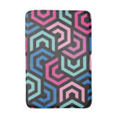 Muster Stilvoll modern - Mode geometrisch farbig Badematte (Vorderseite Vertikal)