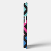 Muster Stilvoll modern - Mode geometrisch farbig Case-Mate iPhone Hülle (Rückseite / Rechts)