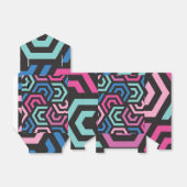 Muster Stilvoll modern - Mode geometrisch farbig Geschenkschachtel (Ungefaltet)