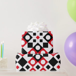 Muster Stilvoll moderne geometrische Vintage Geschenkpapier