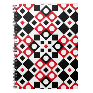 Muster Stilvoll moderne geometrische Vintage Notizblock
